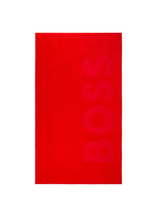 BOSS Zuma strandlaken - 420g/m² - 100 x 180 cm - voorkant 6 rood
