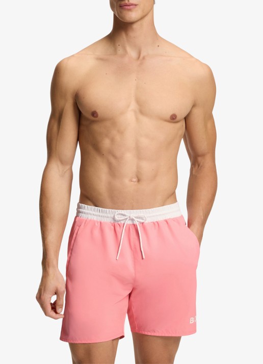 BOSS Zwemshorts met steekzakken en logo