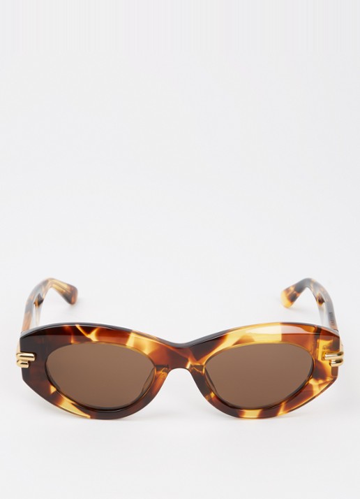 Bottega Veneta Cat Eye zonnebril BV1322S - detail 2 cognac