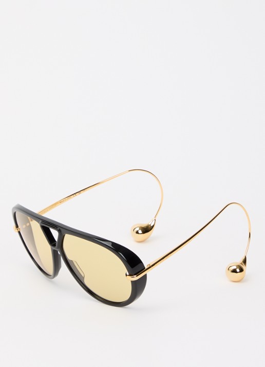 Bottega Veneta Piloten zonnebril BV1273S