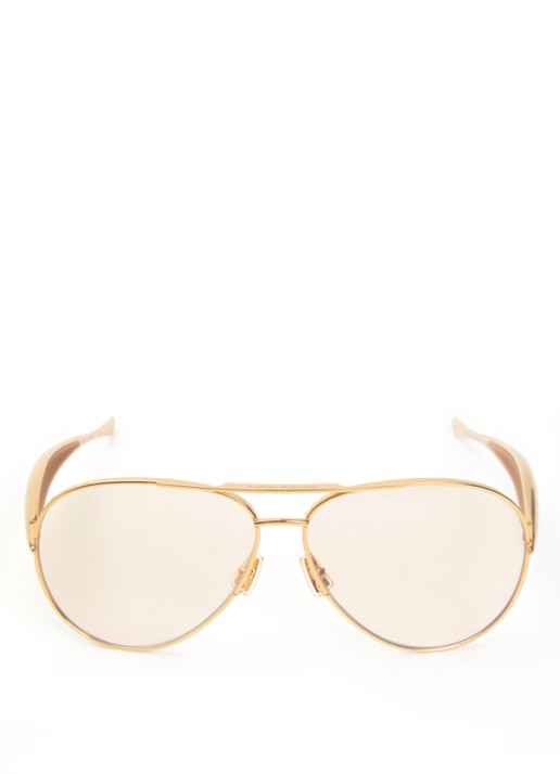 Bottega Veneta Piloten zonnebril BV1305S - detail goud