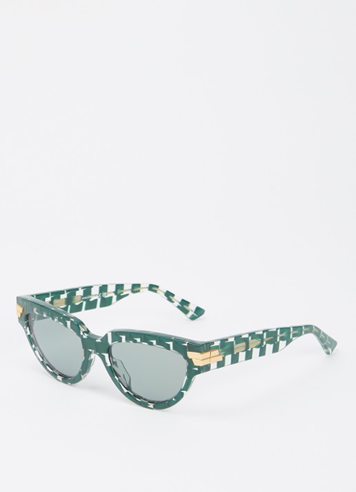 Bottega Veneta Retro zonnebril BV1035S