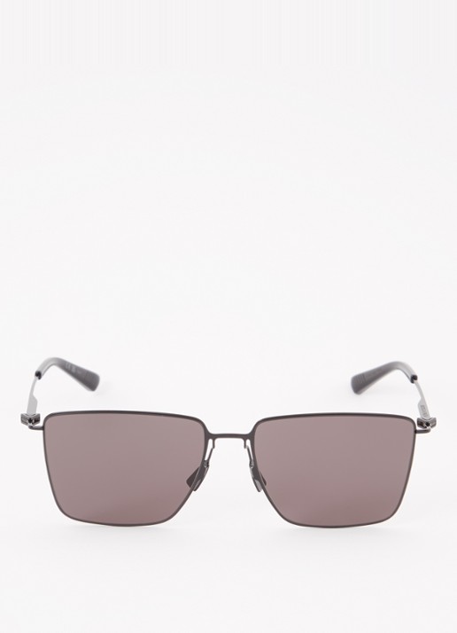 Bottega Veneta Retro zonnebril BV1267S - detail 3 zwart