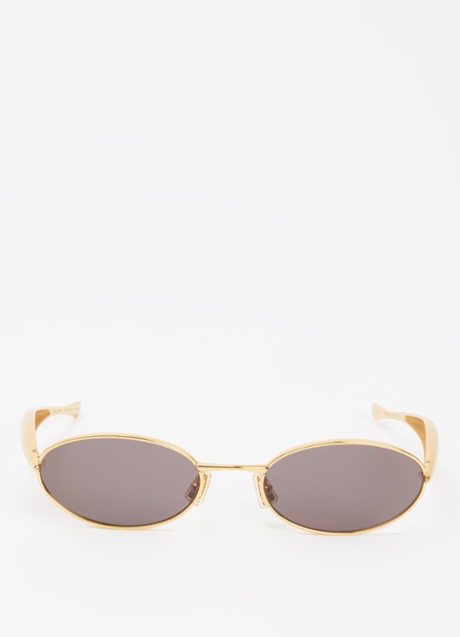 Bottega Veneta Retro zonnebril BV1342S - detail 2 goud
