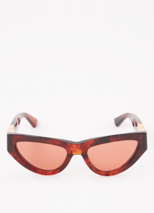 Bottega Veneta Zonnebril BV1176S - detail 3 steenrood