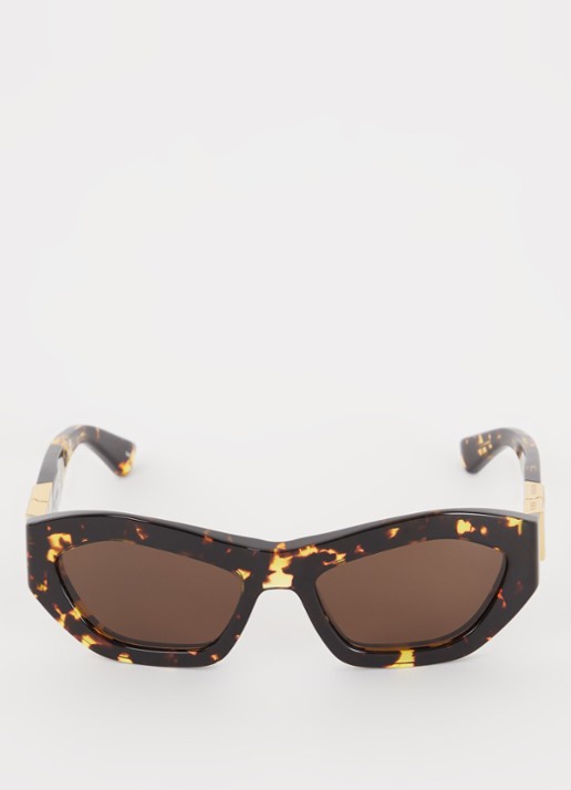 Bottega Veneta Zonnebril BV1221S - detail 2 donkerbruin