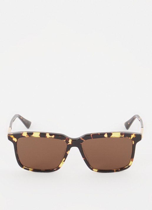 Bottega Veneta Zonnebril BV1261S - detail donkerbruin