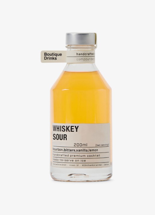 Boutique Drinks Whiskey Sour likeur 200 ml  - voorkant undefined