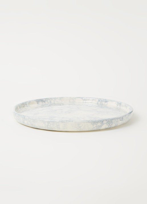 Bowls and Dishes Espuma dinerbord 28 cm - voorkant 2 gebroken wit