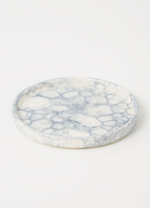 Bowls and Dishes Espuma gebaksbordje 18 cm - voorkant 2 gebroken wit