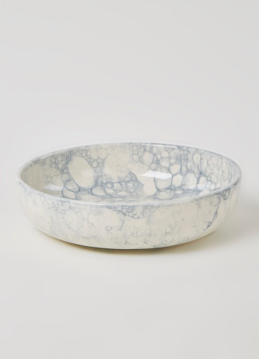 Bowls and Dishes Espuma schaal 27 cm - voorkant 3 gebroken wit
