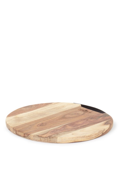 Bowls and Dishes Pure Rose Wood serveerplank 30 cm - voorkant bruin