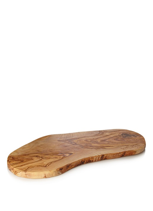 Bowls and Dishes Tapasplank van olijfhout 50 x 23 cm - voorkant naturel
