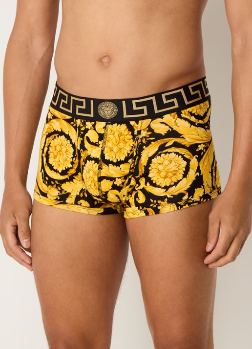 Boxershort van  katoen met logoband