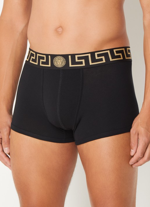 Boxershorts met logoband in 2-pack - detail 4 zwart