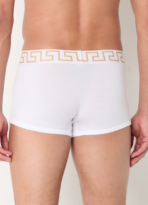 Boxershorts met logoband in 3-pack - achterkant 3 wit