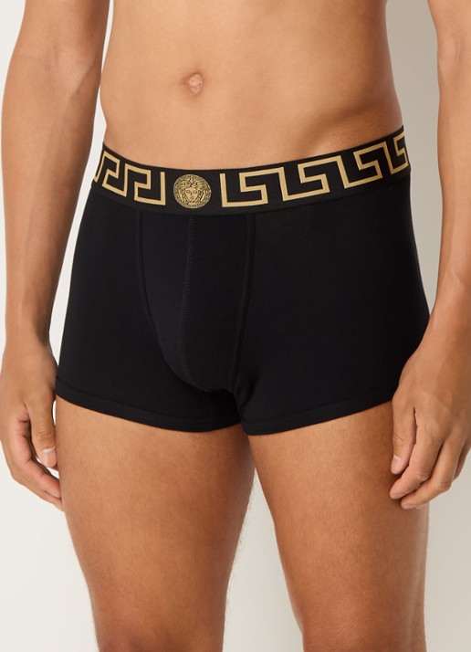 Boxershorts met logoband in 3-pack - detail zwart