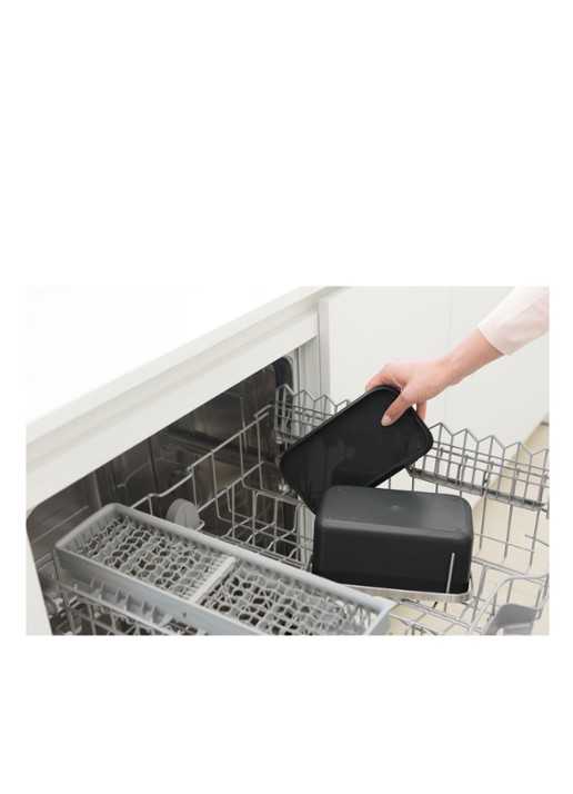 Brabantia Aanrecht prullenbak 1,8 liter - detail 3 antraciet