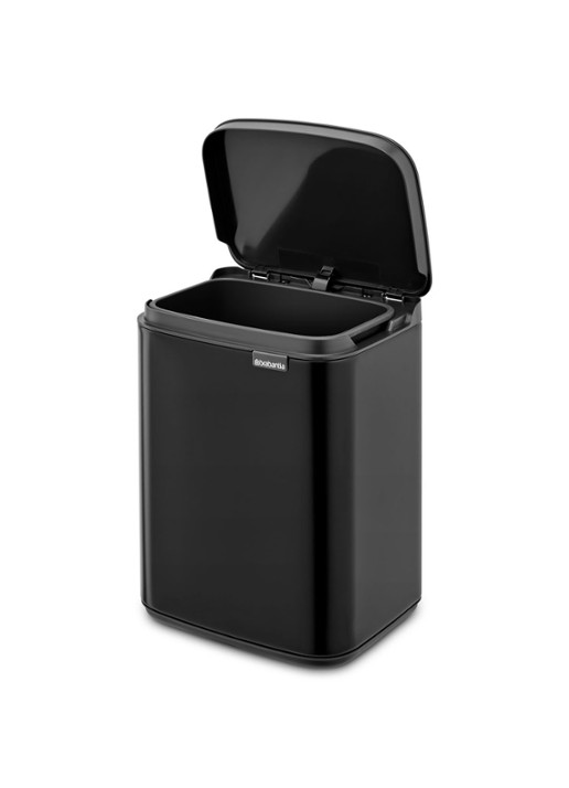 Brabantia Bo afvalemmer 4 liter met kunststof binnenemmer - detail 2 zwart