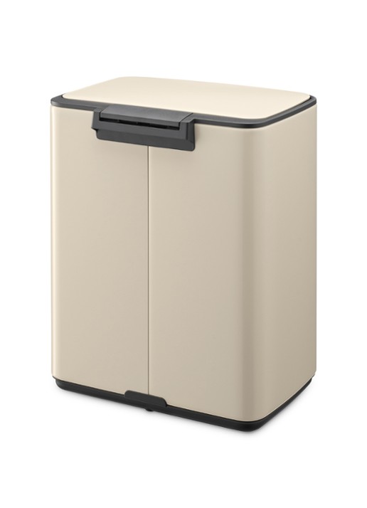 Brabantia Bo pedaalemmer 12 liter - detail beige
