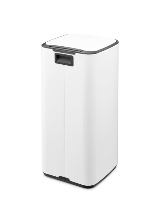 Brabantia Bo pedaalemmer 30 liter - detail wit