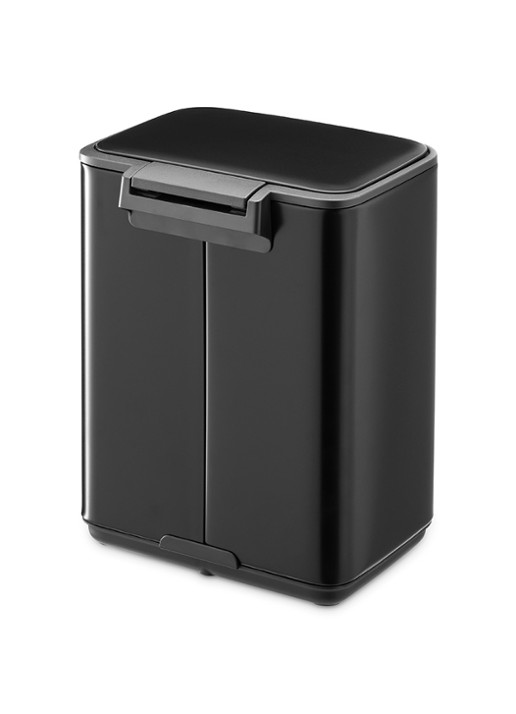 Brabantia Bo pedaalemmer 4 liter  - detail zwart