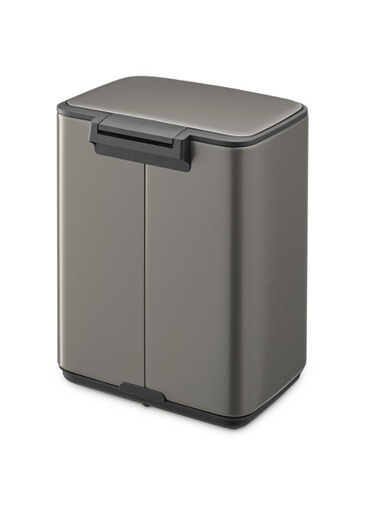 Brabantia Bo pedaalemmer 4 liter  - detail 3 grijs