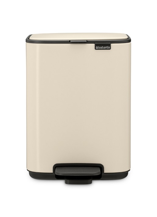 Brabantia Bo pedaalemmer 4 liter  - voorkant 7 beige