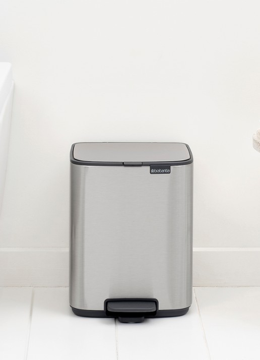 Brabantia Bo pedaalemmer 7 liter - detail 5 metallic