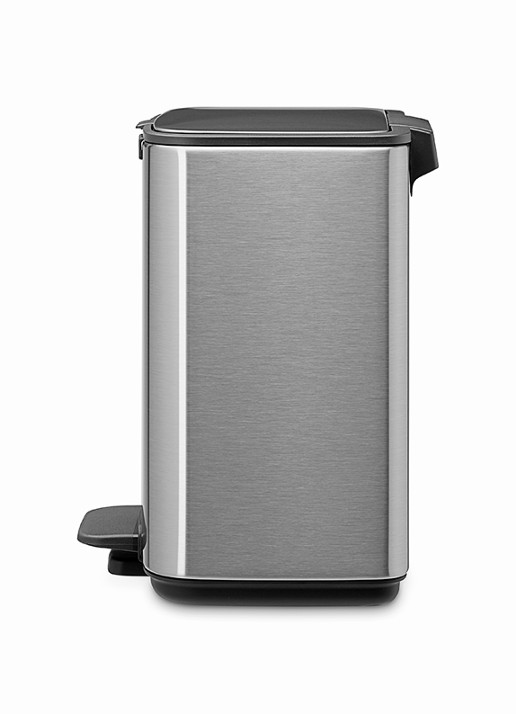 Brabantia Bo Touch Bin  duo prullenbak met deksel 2 x 30 liter - detail 3 metallic