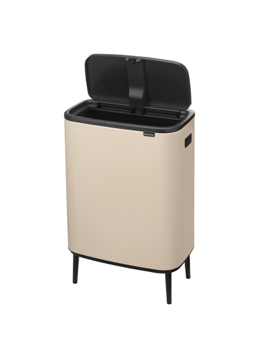 Brabantia Bo Touch Bin Hi prullenbak 60 liter - detail 5 beige