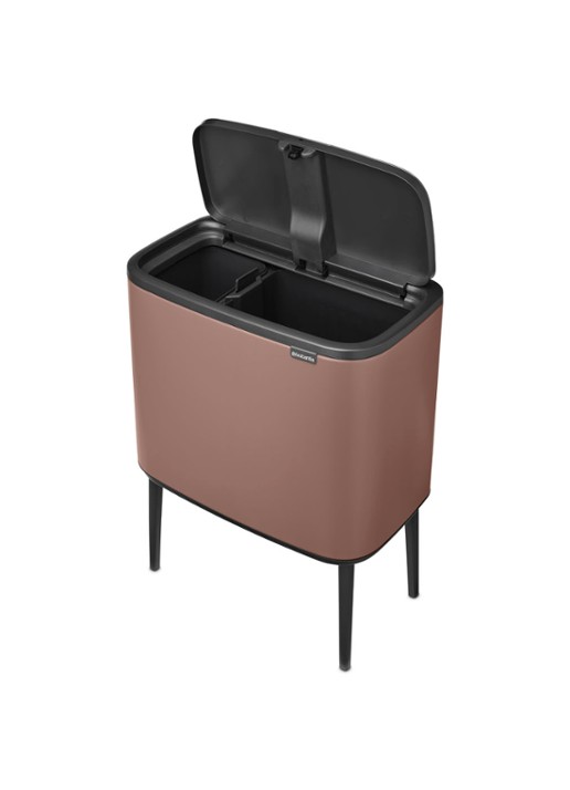 Brabantia Bo Touch Bin prullenbak 11 + 23 liter - detail 2 taupe