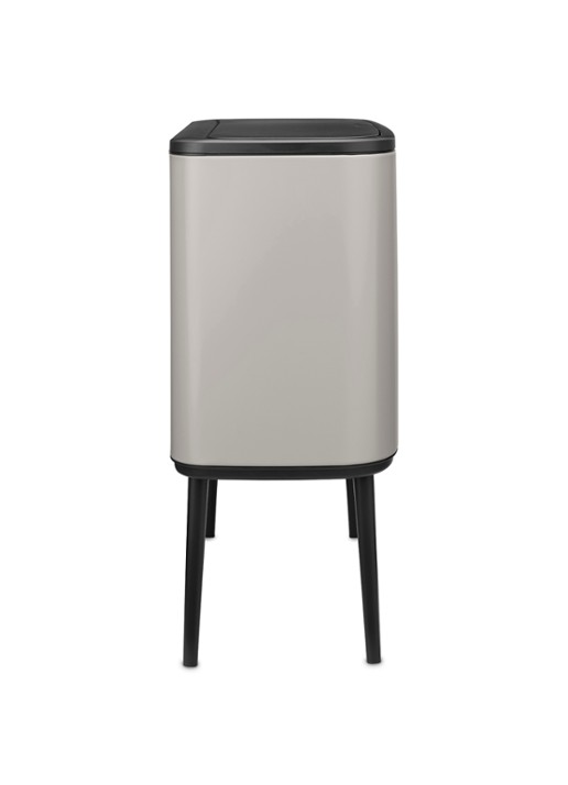 Brabantia Bo Touch Bin prullenbak 36 liter - achterkant 8 middengrijs