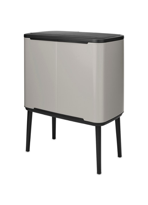 Brabantia Bo Touch Bin prullenbak 36 liter - detail 3 middengrijs