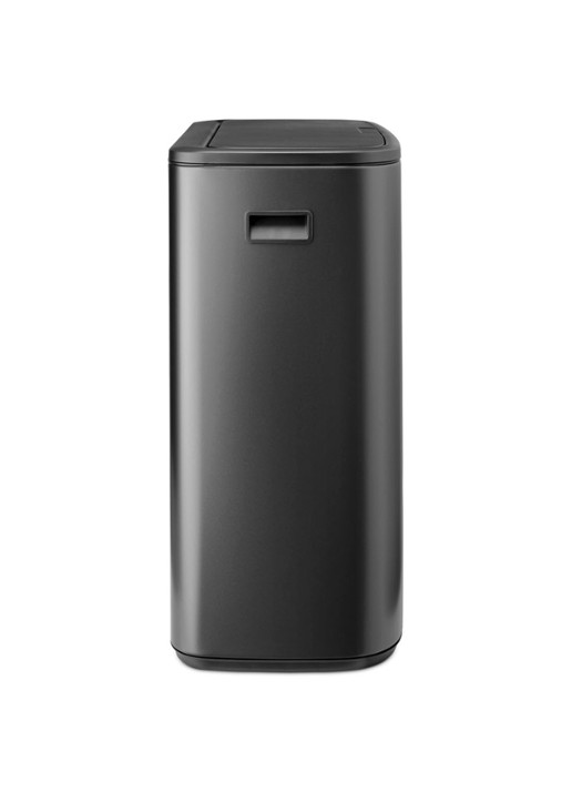 Brabantia Bo Touch Bin prullenbak 60 liter - voorkant 5 grijs