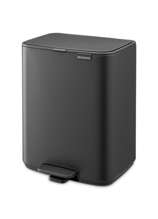 Brabantia Bo Touch Bin  prullenbak met deksel op pootjes 3 x 11 liter