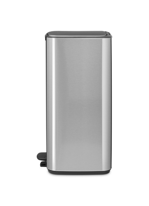 Brabantia Bo Touch Bin  prullenbak met deksel op pootjes 3 x 11 liter - detail 2 zilver