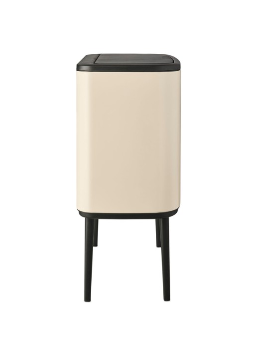 Brabantia Bo Touch Bin prullenbak met deksel op pootjes 36 liter - detail 3 beige