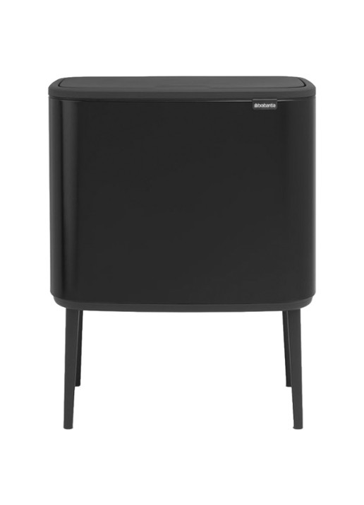 Brabantia Bo Touch Bin recyling duo prullenbak met deksel op pootjes 11 + 23 liter