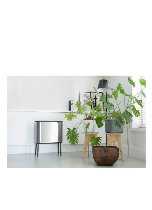 Brabantia Bo Touch Bin recyling duo prullenbak met deksel op pootjes 11 + 23 liter - detail 6 zilver