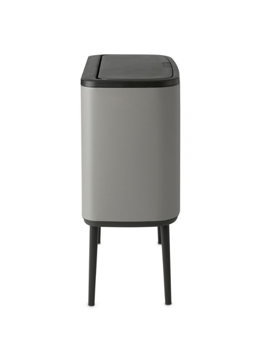 Brabantia Bo Touch Bin recyling duo prullenbak met deksel op pootjes 11 + 23 liter - detail 7 grijs