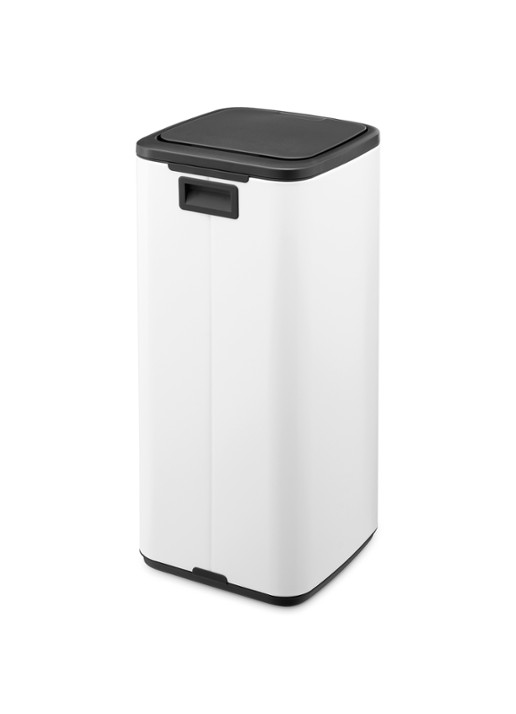 Brabantia Bo touch prullenbak 30 liter - detail 4 wit