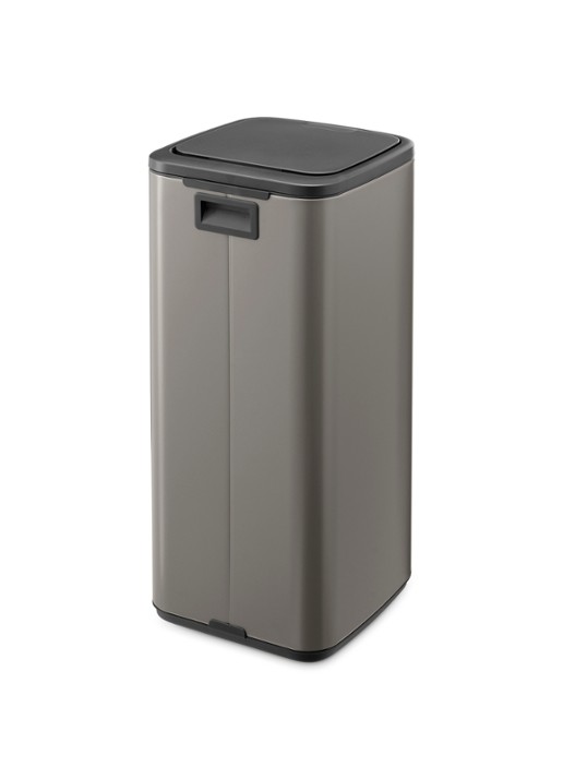 Brabantia Bo touch prullenbak 30 liter - detail 3 grijs