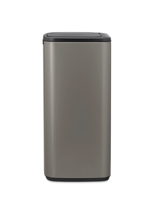 Brabantia Bo touch prullenbak 30 liter - detail 4 grijs