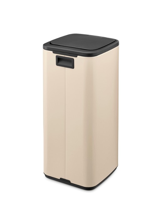 Brabantia Bo touch prullenbak 30 liter - detail 2 beige