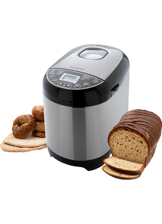 Brabantia Broodbakmachine BBEK1114 - voorkant 2 zilver