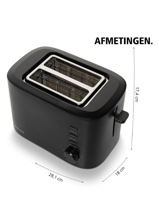 Brabantia Broodrooster BBEK1027 - detail 8 zwart