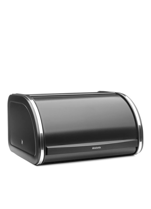 Brabantia Broodtrommel met schuifdeksel  - voorkant 7 zwart