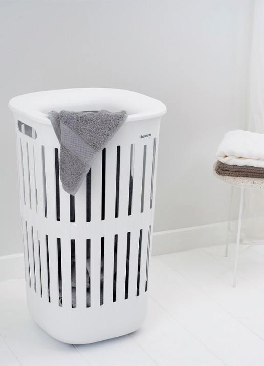 Brabantia Collect-It wasmand 55 liter set van 2 - detail 4 wit