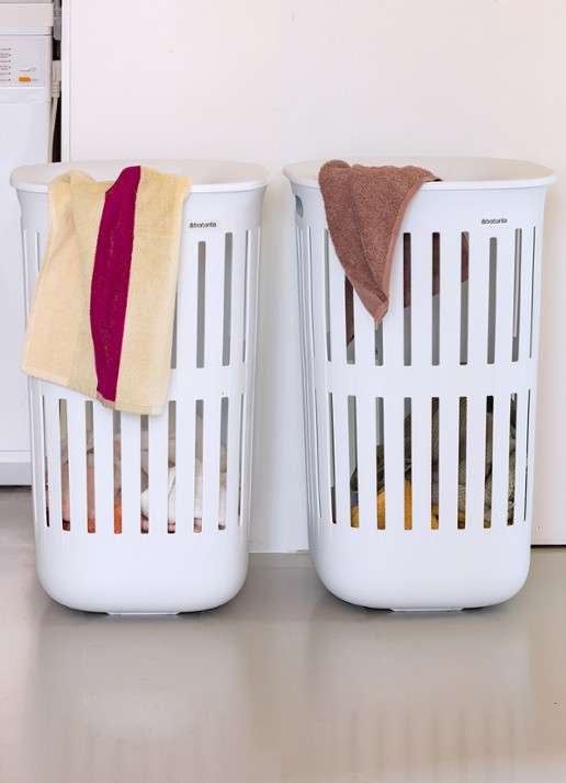 Brabantia Collect-It wasmand 55 liter set van 2 - detail 6 wit